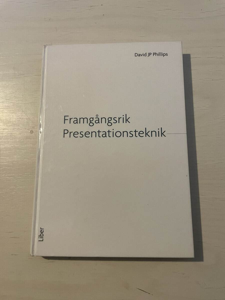 David J. P. Phillips : Framgångsrik presentationsteknik
