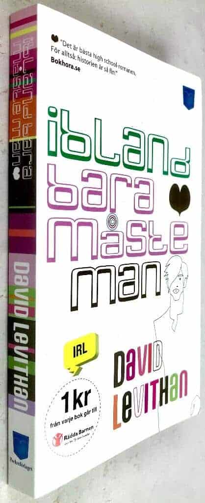 David Levithan : Ibland bara måste man