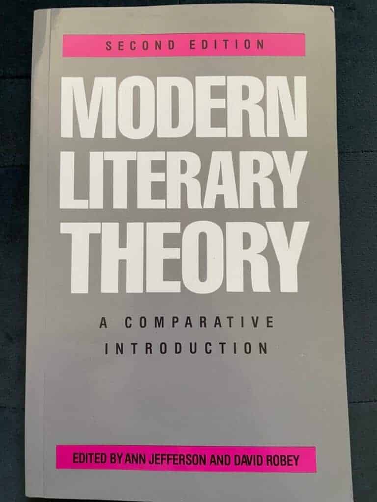 David Robey Ann Jefferson : Modern literary theory