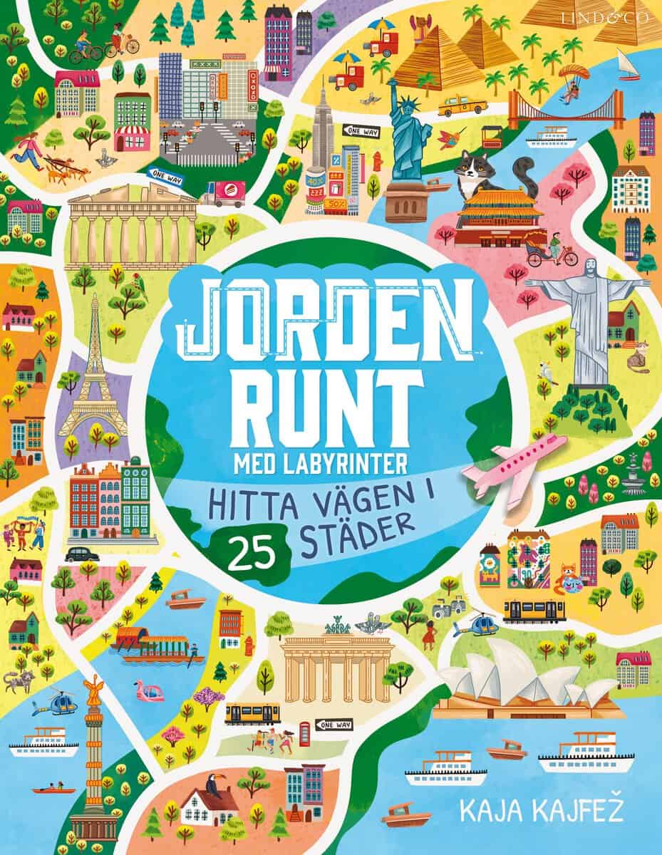 Davies, Bryony ; Evans, Frances : Jorden runt med labyrinter