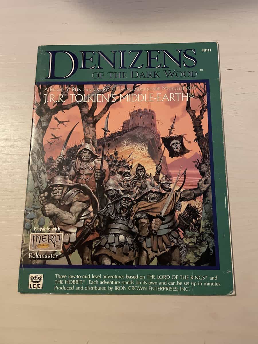 Denizens of the Dark Wood - Middle-Earth rollspel