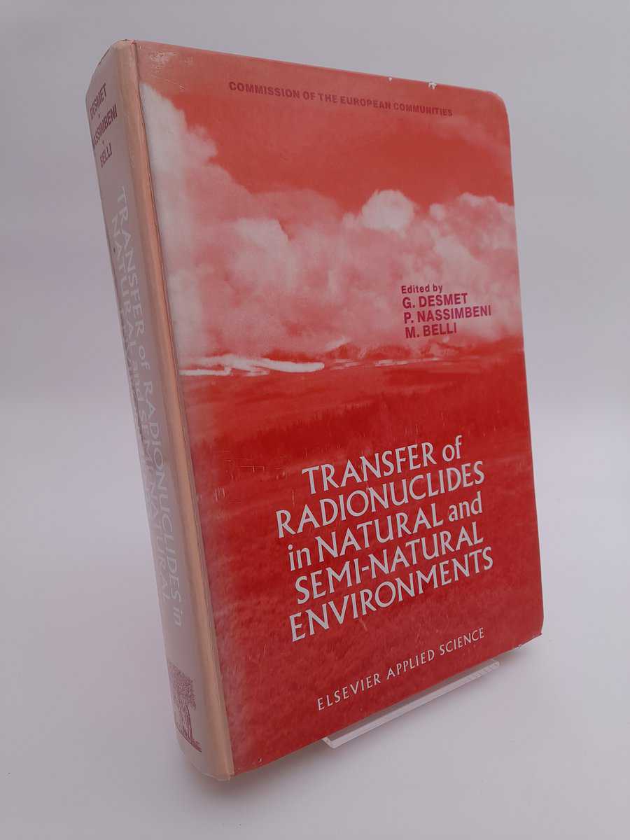 Desmet, G. ; Nassimbeni, P. ; Belli, M. : Transfer of radionuclides in natural and semi-natural environments
