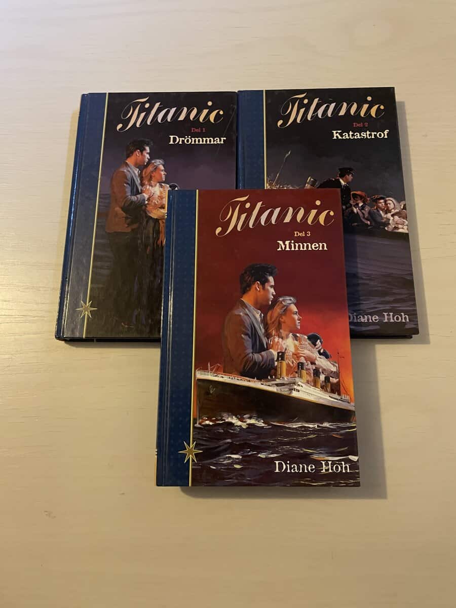 Diane Hoh : Titanic Del 1-3 - Drömmar - Katastrof - Minnen