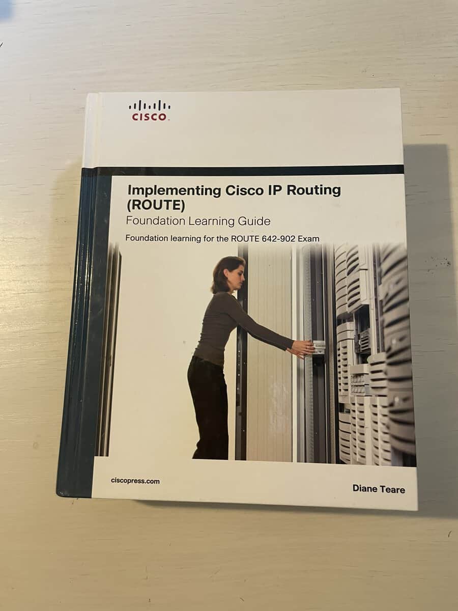Diane. Teare : Implementing Cisco IP routing (ROUTE) foundation learning guide