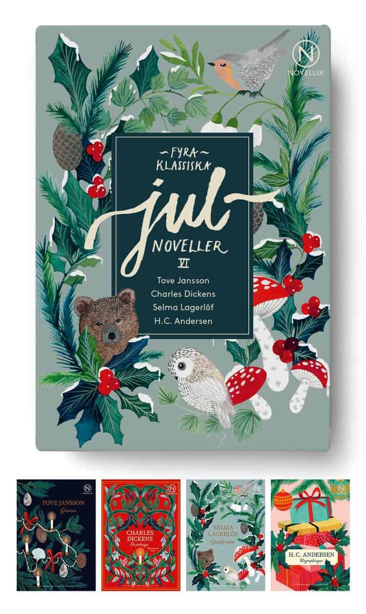 Dickens, Charles ; Andersen, H. C. ; Lagerlöf, Selma ; Jansson, Tove : Julnoveller VI