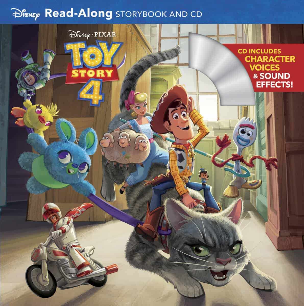 Disney Books : Toy Story 4 ReadAlong Storybook and CD
