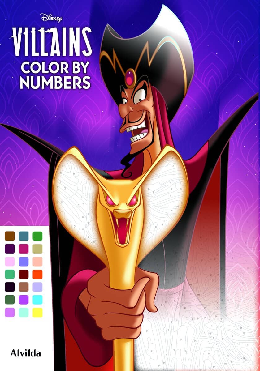 Disney - Color by Numbers - Villains