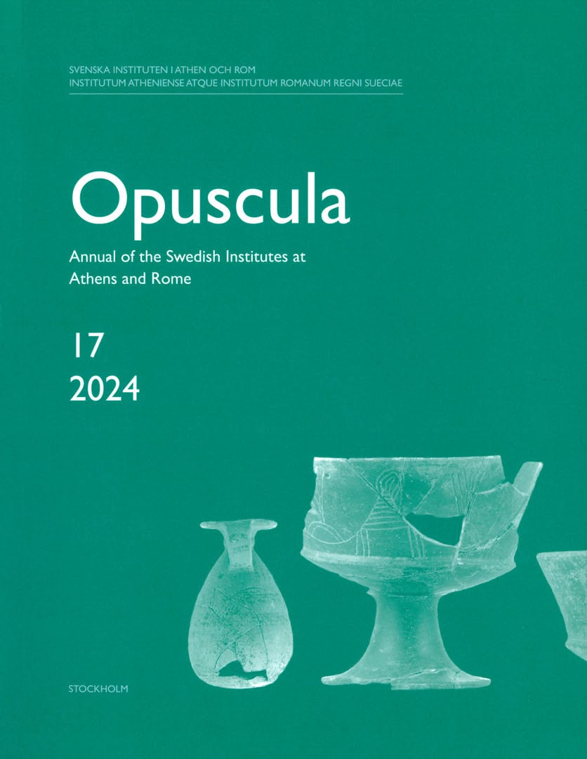 Dr Julia Habetzeder : Opuscula 17 | 2024