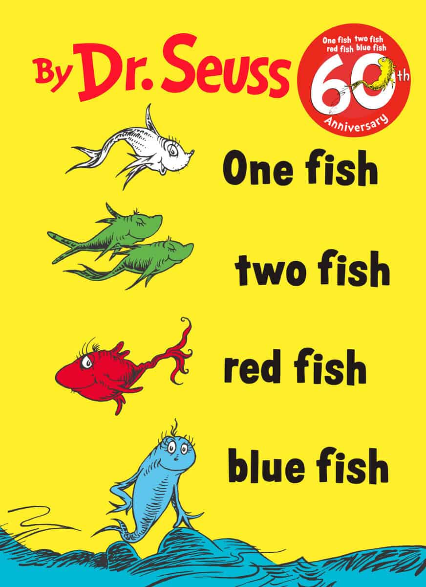 Dr Seuss : One Fish Two Fish Red Fish Blue Fish