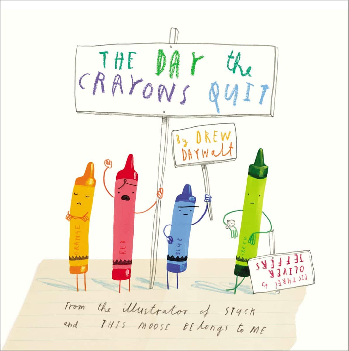 Drew Daywalt : The Day the Crayons Quit