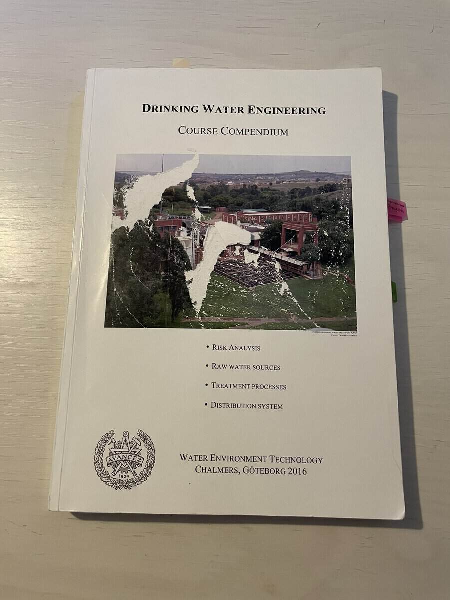 Drinking Water Engineering - Course Compendium