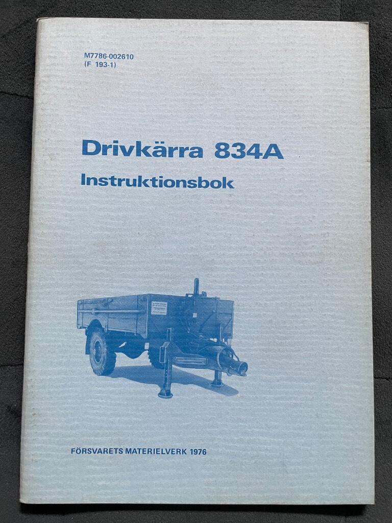 Drivkärra 834A