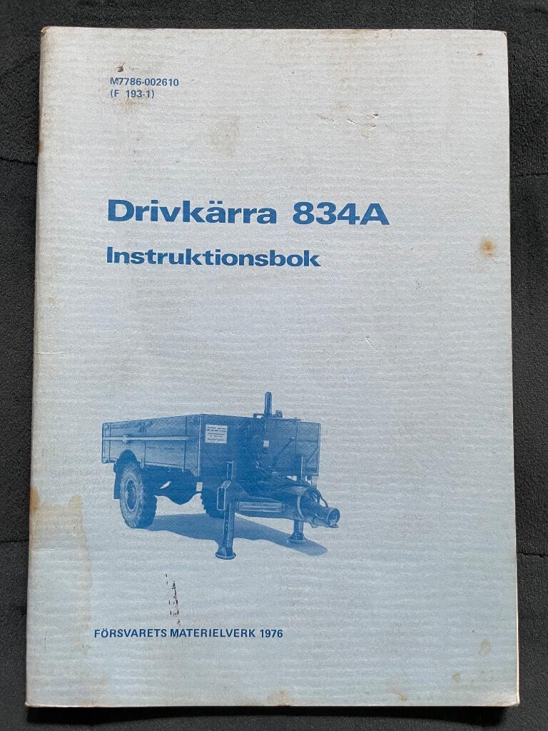 Drivkärra 834A