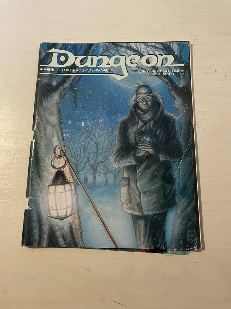 Dungeon - September/October 1996