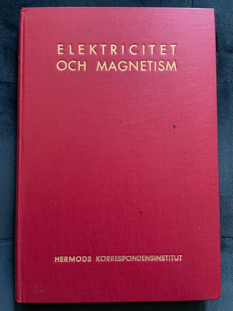 E. Cromnow : Elektricitet och magnetism