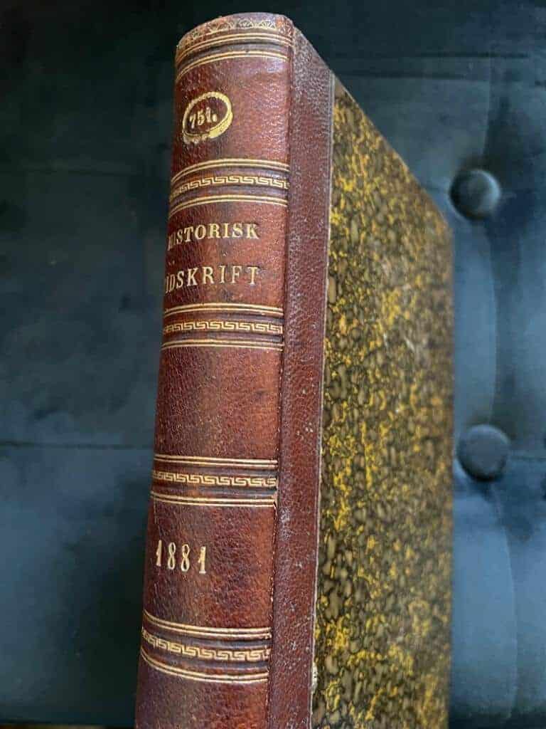 E. Hildebrand : Historisk tidskrift 1881 första årgången