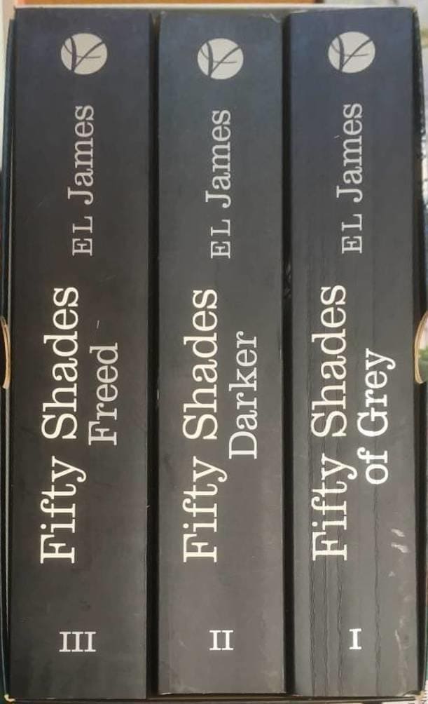 E L James : Fifty Shades Trilogy Box Set - KOMPLETT