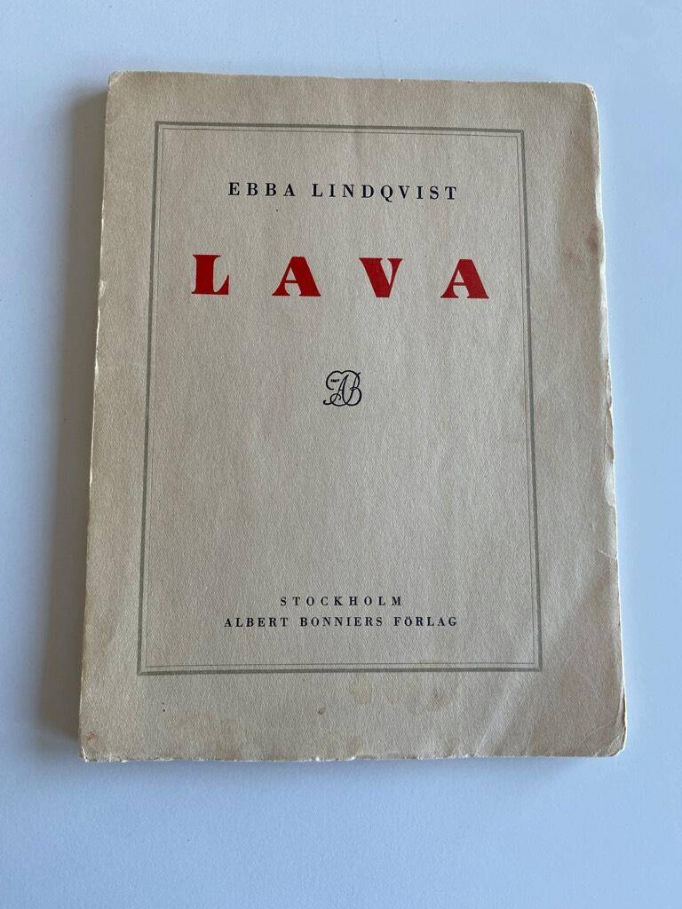 Ebba Lindqvist : Lava