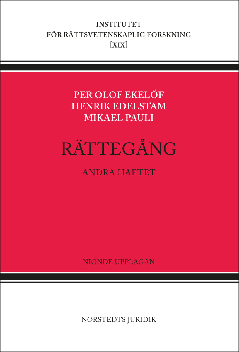 Edelstam, Henrik ; Pauli, Mikael : Rättegång. H. 2