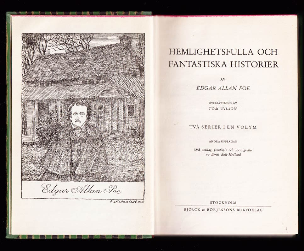 Edgar Allan Poe : Hemlighetsfulla och fantastiska historier. Två serier i en volym