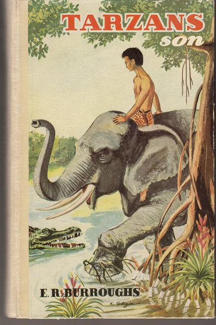 EDGAR RICE. BURROUGHS : Tarzans son