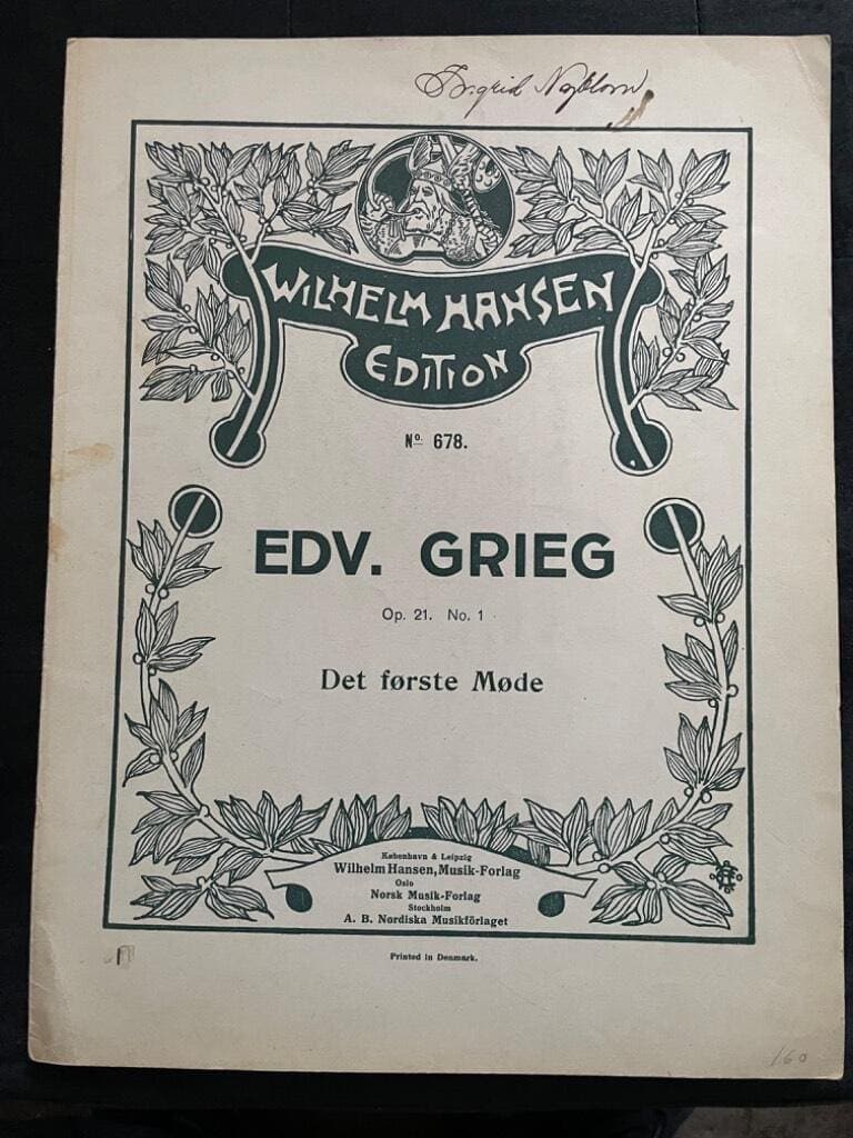 Edv. Grieg : Det forste Mode