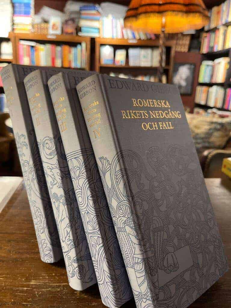 Edward Gibbon : Romerska rikets uppgång och fall I-IV