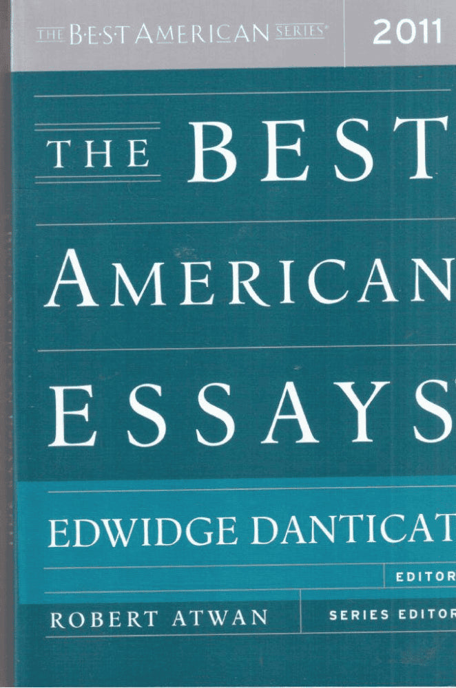 Edwidge Danticat : The Best American Essays 2011