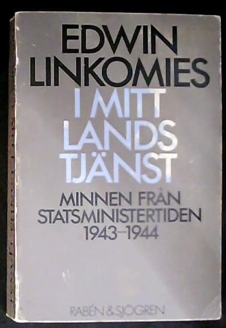 EDWIN. LINKOMIES : I mitt lands tjänst