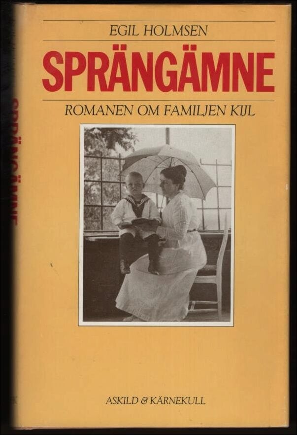 Egil Holmsen : Sprängämne