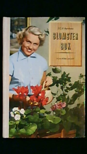EINAR. SJÖBECK : ICA-kurirens blomsterbok