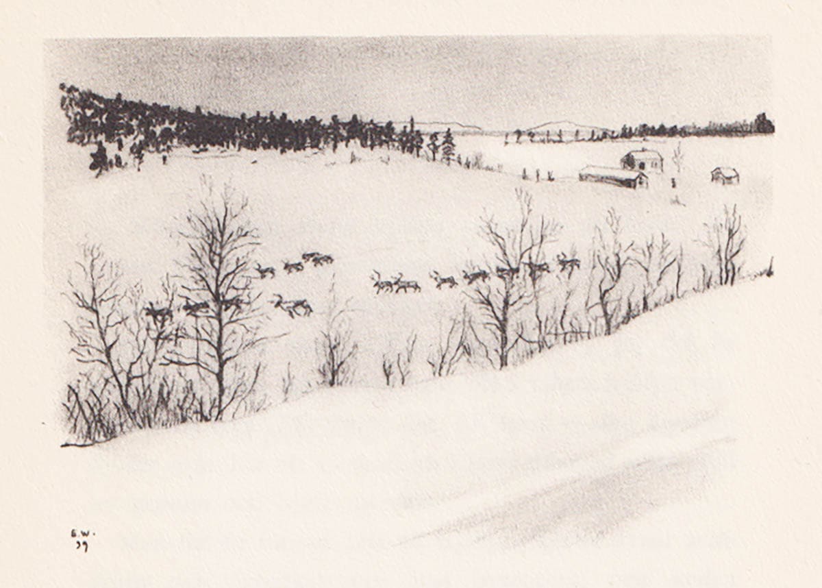 Einar Wallquist : Få mans land