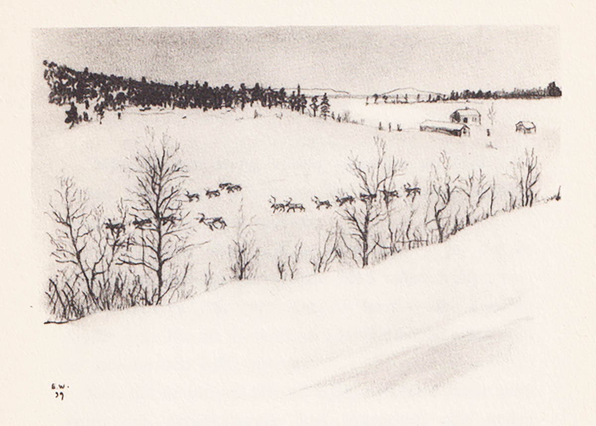 Einar Wallquist : Få mans land