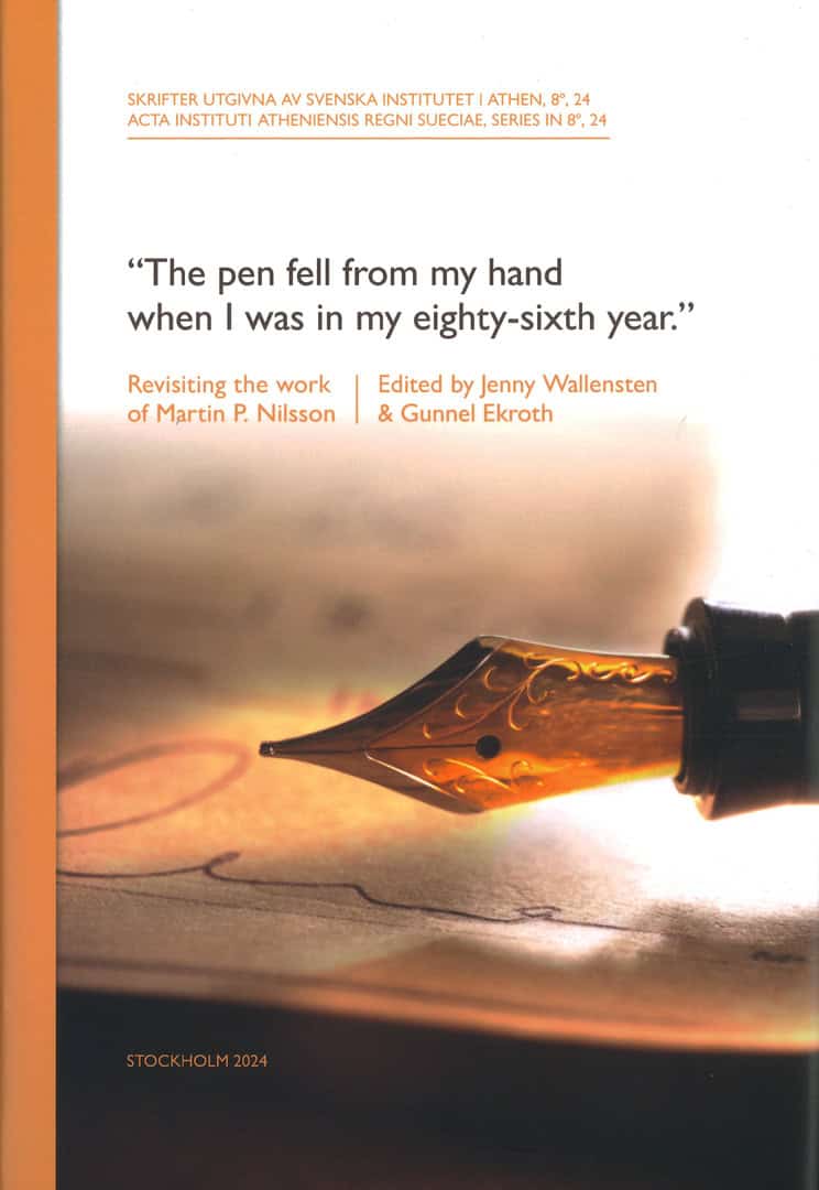 Ekroth, Gunnel ; Wallensten, Jenny [red.] : 'The pen fell from my hand when I was in my eighty-sixth year'