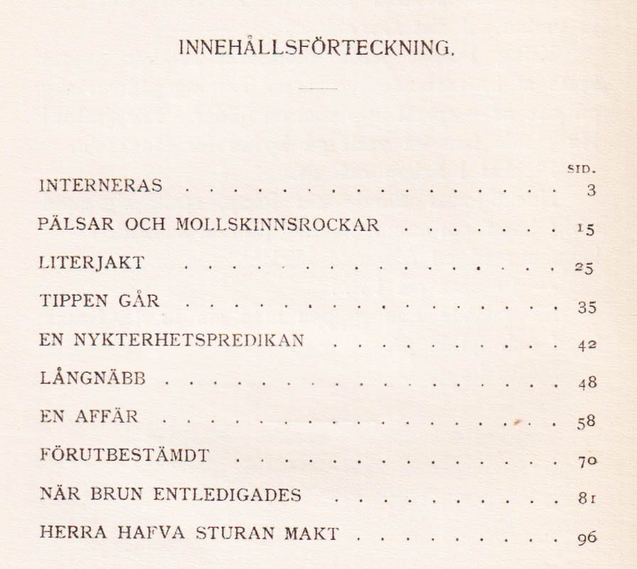 Elf Norrbo : Rallare och litet till
