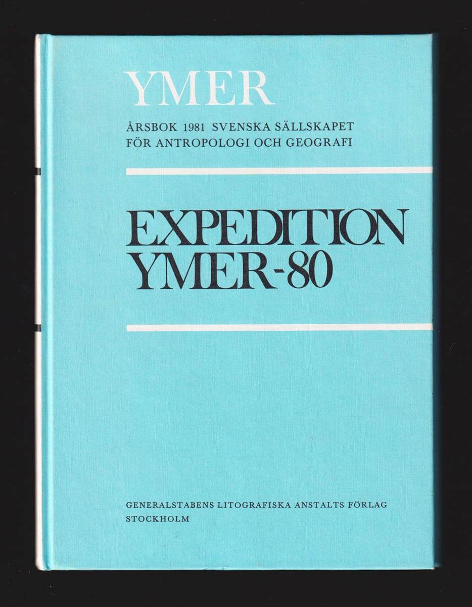 Elg, Margareta ; Beckman, Birger ; Hoppe, Gunnar [red.] : Expedition Ymer -80 [101:a årg.]