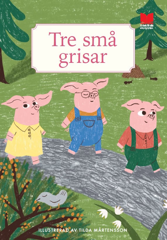 Elin Lucassi : Tre små grisar (kartongbok)