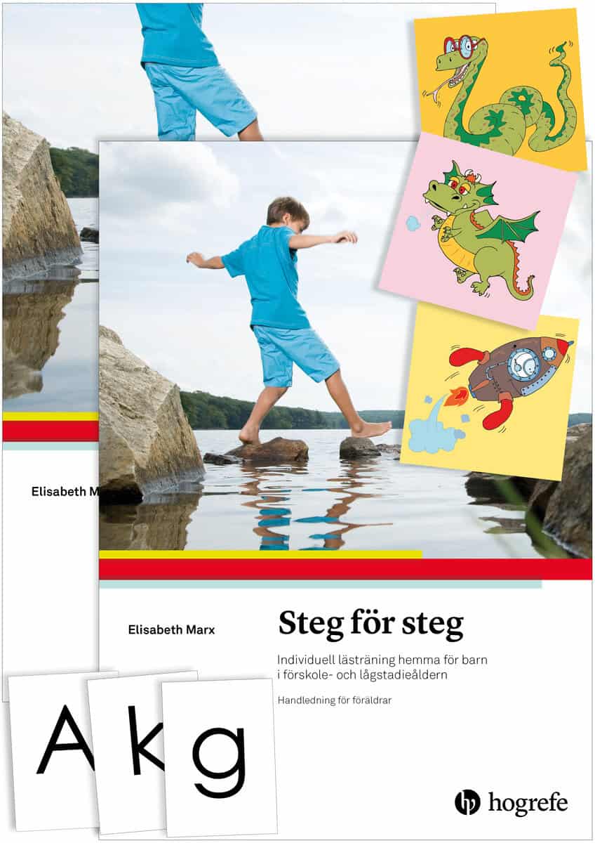 Elisabeth Marx : Steg för steg – Individuell lästräning hemma för barn i förskole- och lågstadieålder