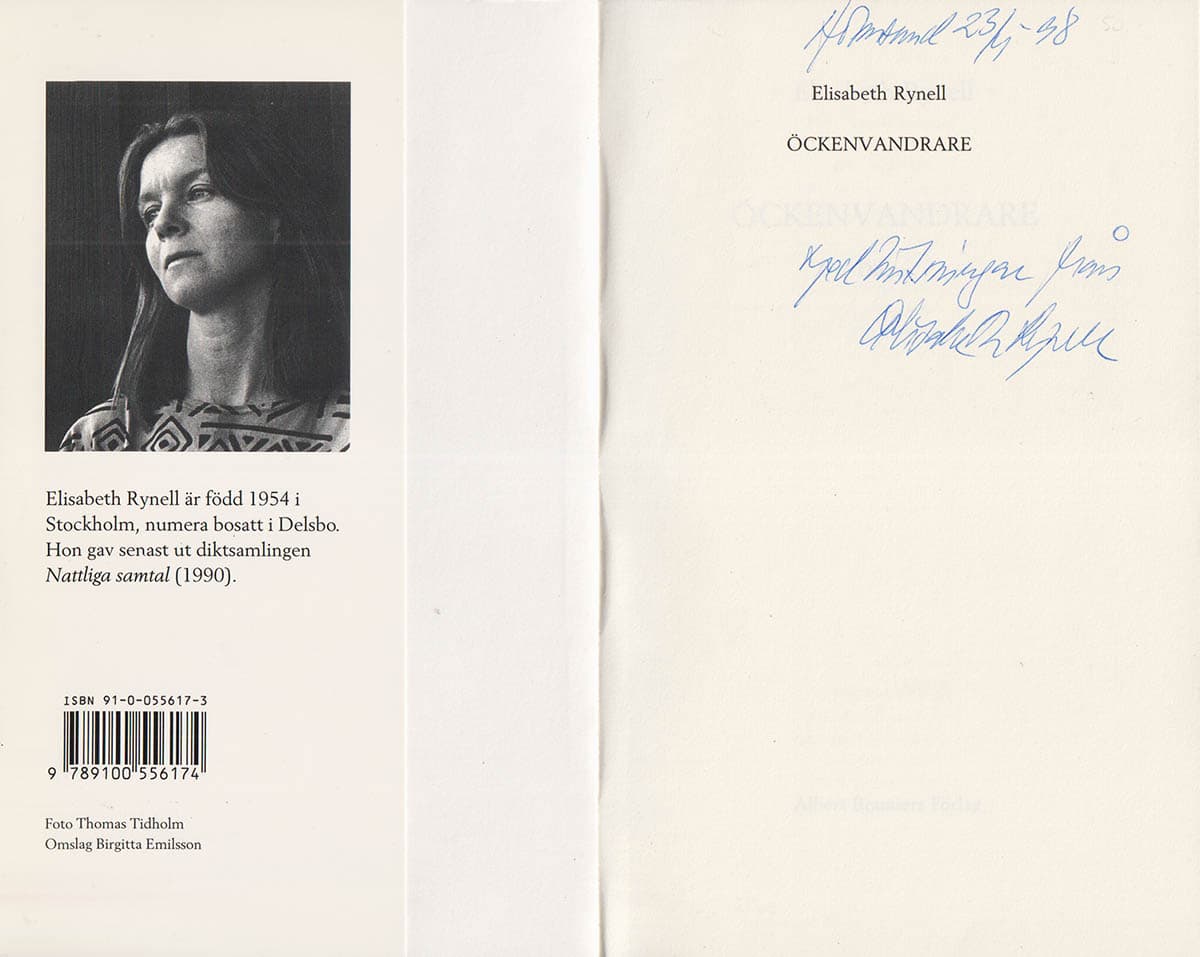 Elisabeth Rynell : Öckenvandrare