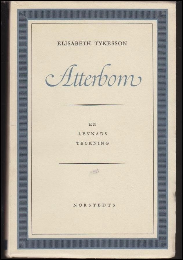 Elisabeth Tykesson : Atterbom