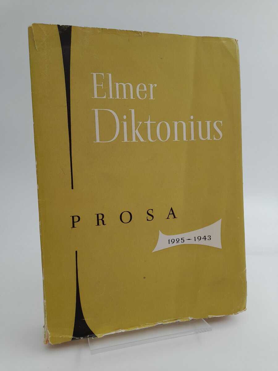 Elmer Diktonius : Prosa