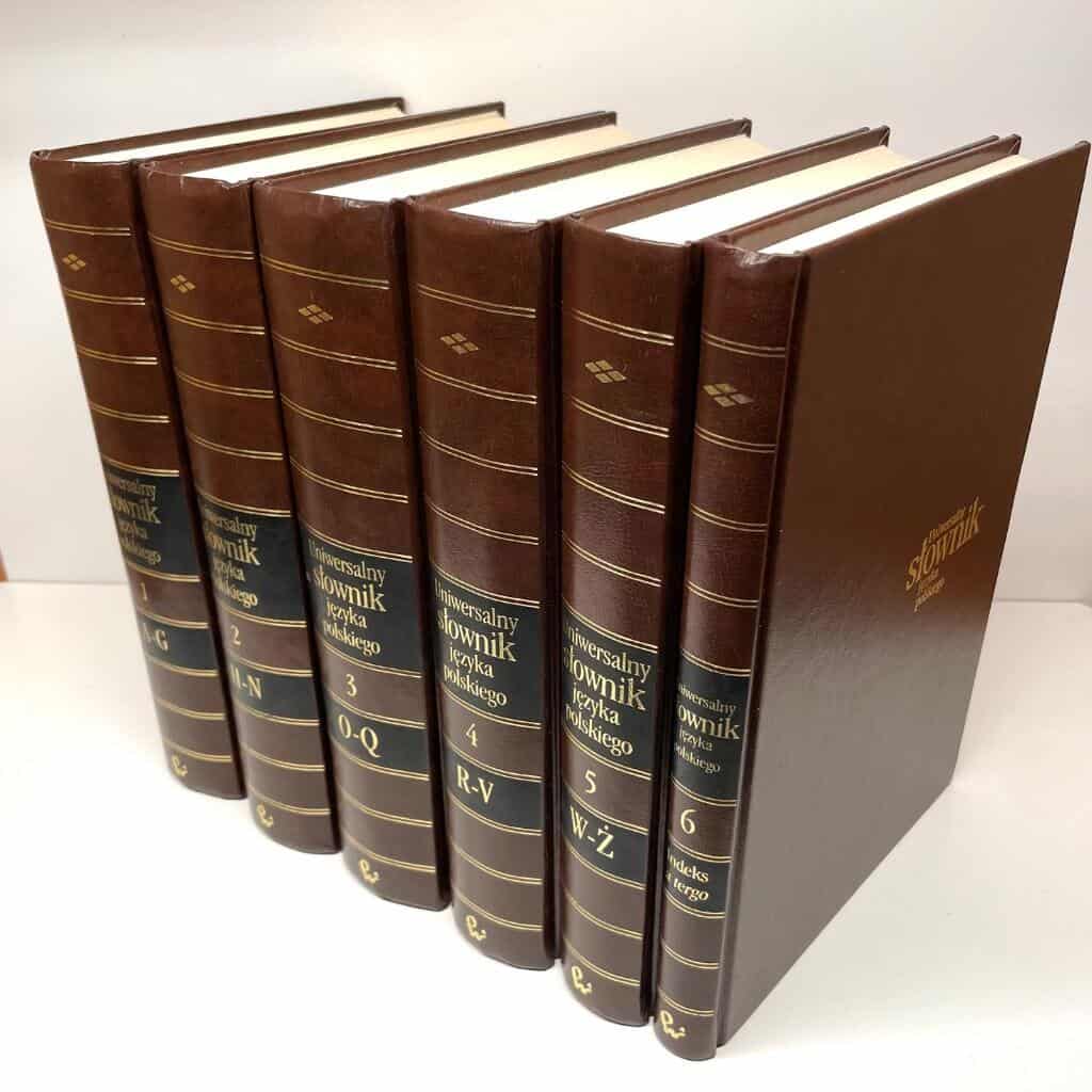 Elzbieta Sobol Stanislaw Dubisz : Uniwersalny słownik języka polskiego. Tom 1-6