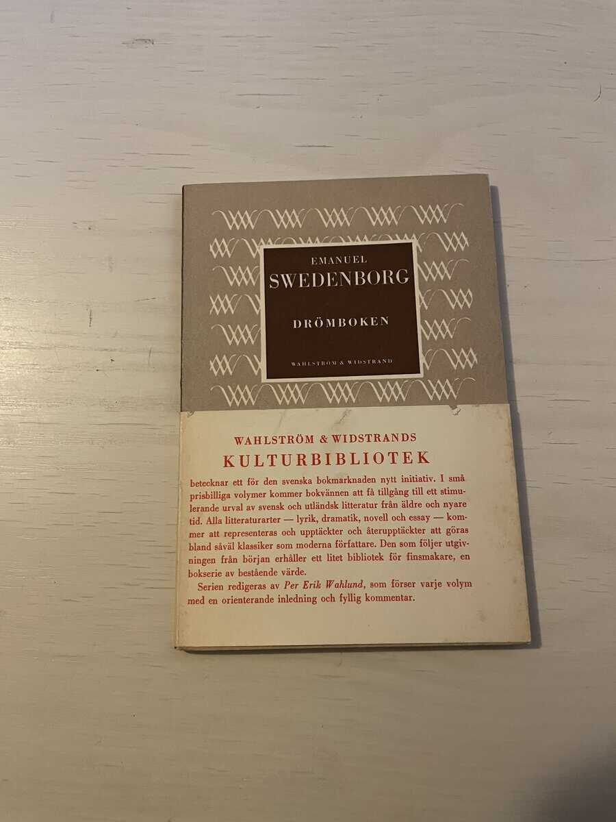 Emanuel Swedenborg : Drömboken