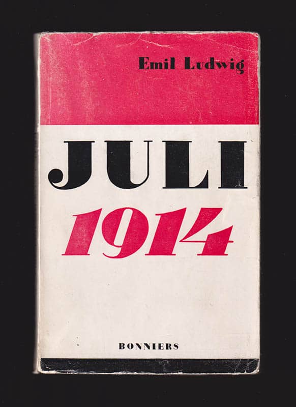 Emil Ludwig : Juli 1914