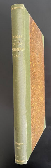 Emil Wolff. : Jemförande rättshistoriska studier till de tolf taflornas lag.