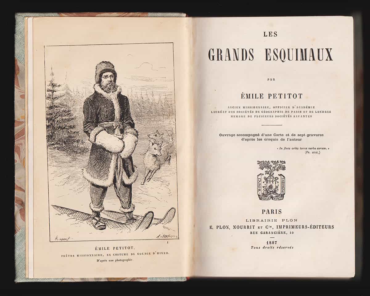Émile Petitot : Les grands Esquimaux. Ouvrage accompagné de sept gravures d'après les croquis de l'auteur