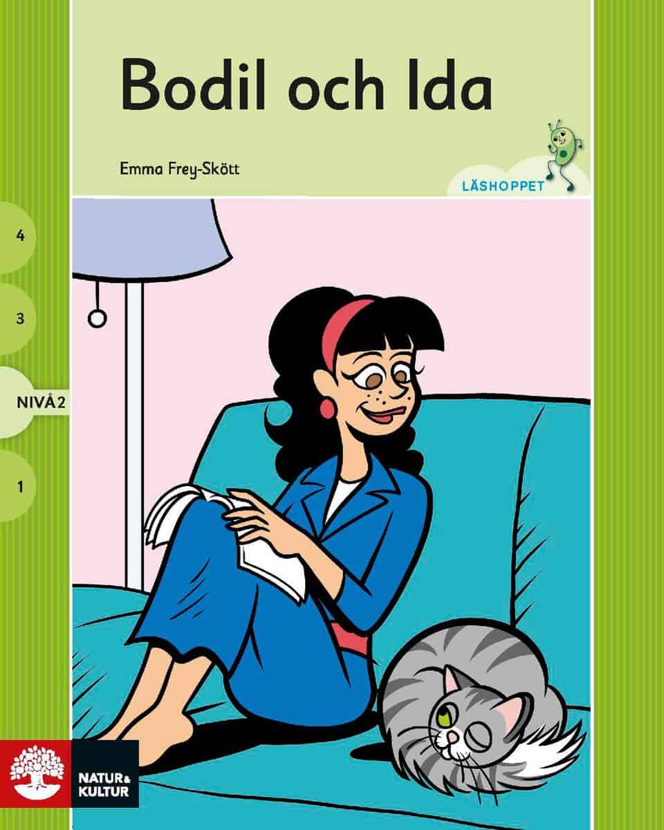 Emma Frey-Skøtt : Läshoppet Nivå 2 - Bodil och Ida, 4 titlar