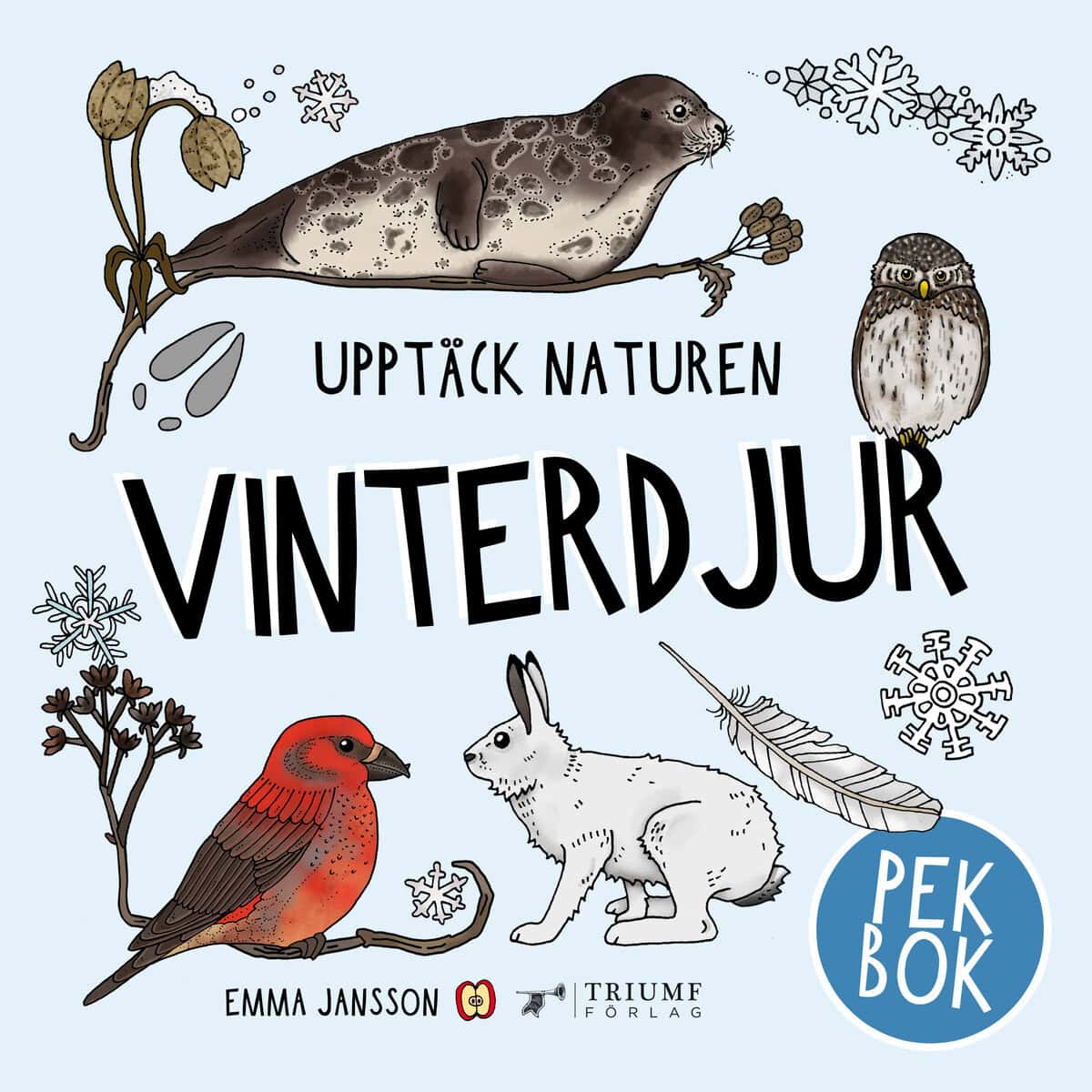 Emma Jansson : Vinterdjur - pekbok