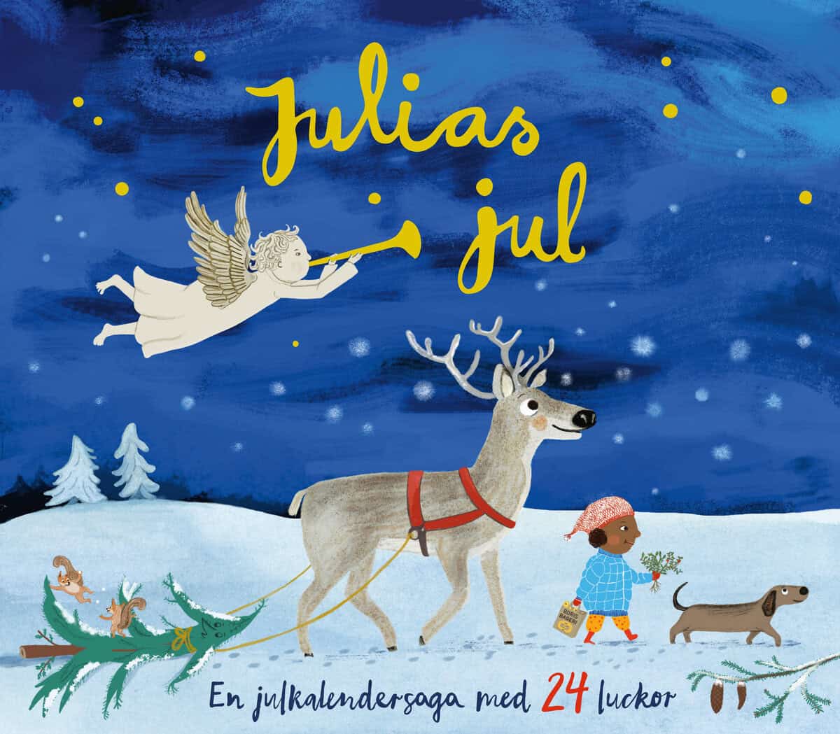 Emma Virke : Julias jul: En julkalendersaga med 24 luckor
