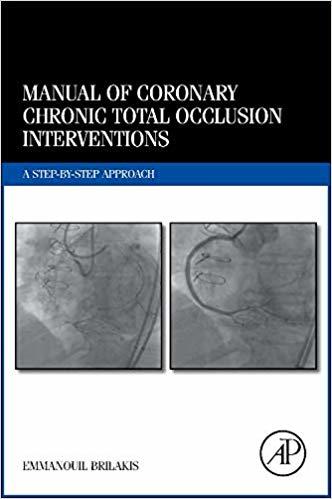 Emmanouil Brilakis : Manual of Coronary Chronic Total Occlusion Interventions